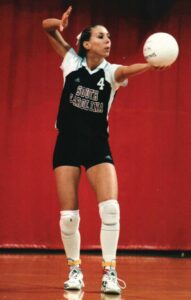 Hammond Hall-of-Fame volleyball star and USC player Liz Price Brewer Contributed by South Carolina Athletics