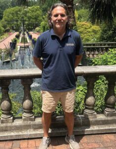 Andy Cabe, the director of Horticulture, has been working in the Botanical Gardens for 25 years. Photos by Josh Cruse