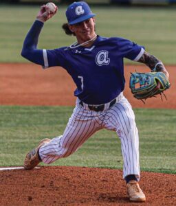 Airport’s Hunter Epps threw a complete game shutout. He scattered up four hits and struck out six.