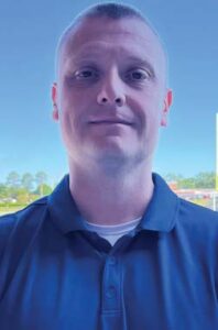 Airport athletic director Chris Napier