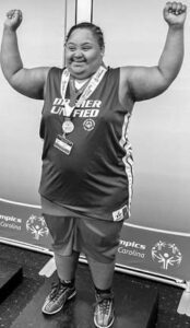 Dreher High School junior Ashant’i Yisrael placed first in the singles 3b bowling division of the Special Olympics South Carolina Fall Games. Contributed by Ilyssa Weiner