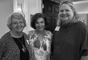 Symphony League members Jean Cook, Pam Adkins, and Doni Jordan