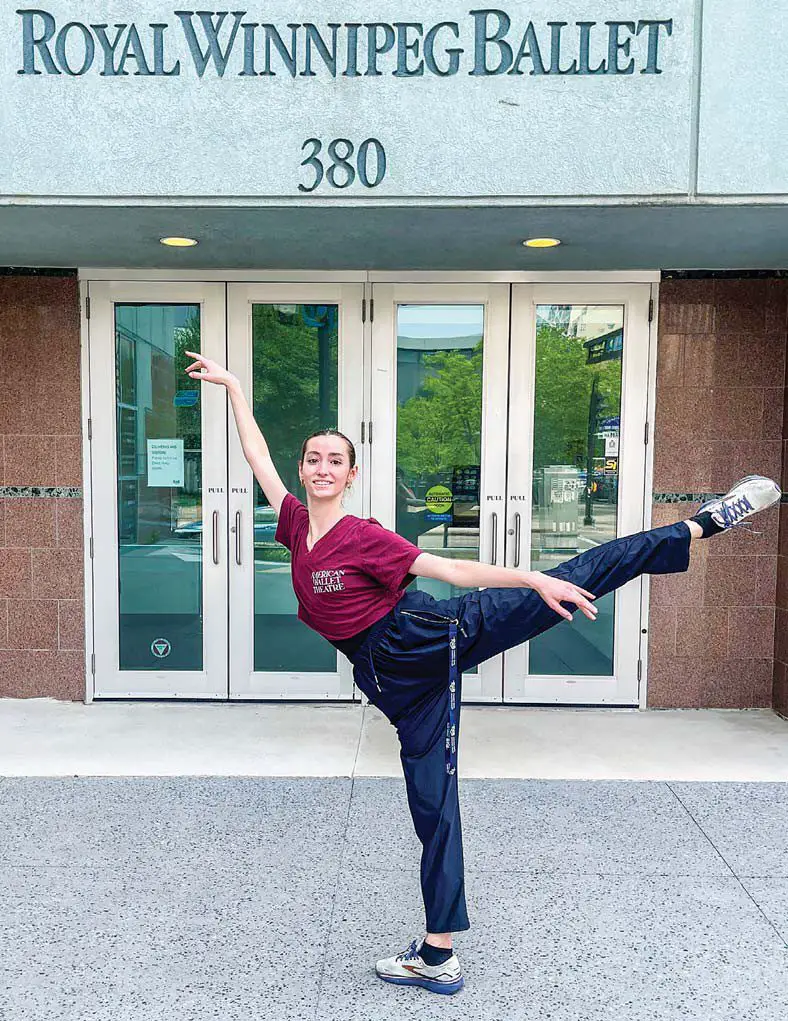 Dreher High senior studying with Royal Winnipeg Ballet School