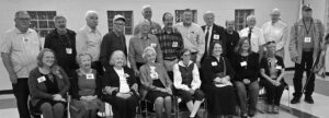 Columbia Philatelic Society members celebrate the club’s 90th anniversary.
