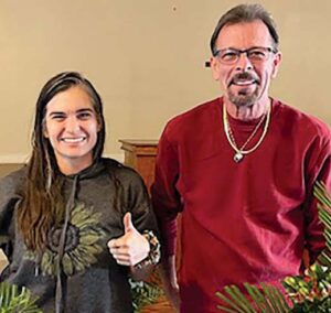 Kaity Dubien and Ben Kyzer